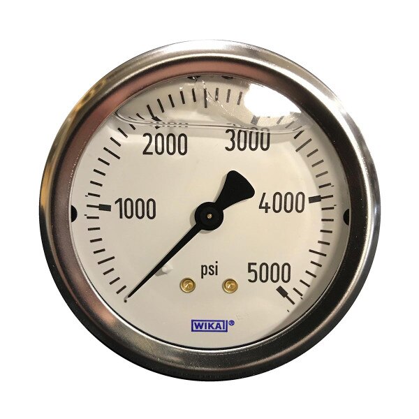 WIKA 2.5" Pressure Gauge 5000PSI